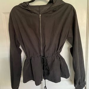 Black Shein Thin Jacket